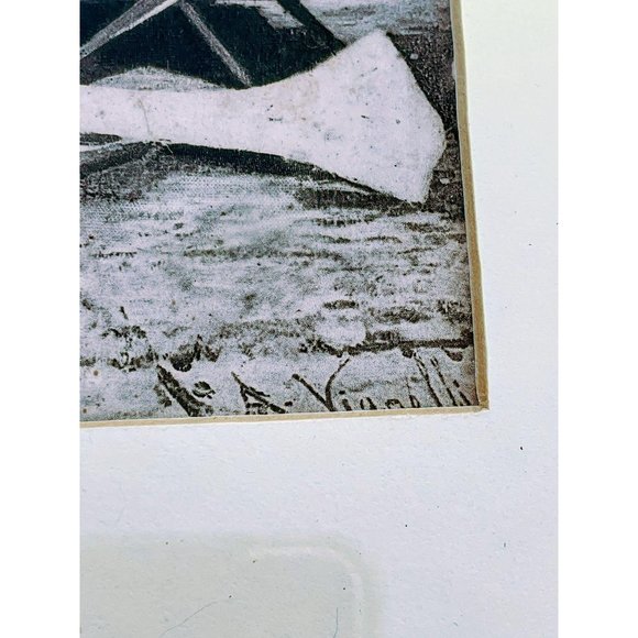 Antique Victorian Etching Picture Ladies - Picture 4 of 10